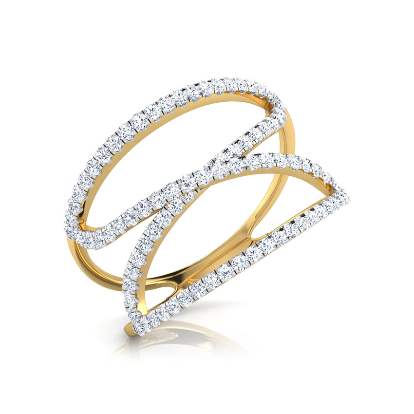 Angular Twine Ring