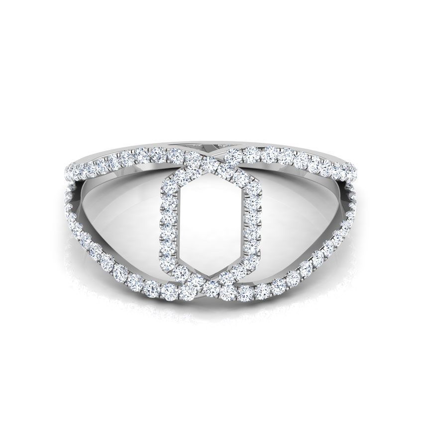 Hexagon Loop Wide Band Hexagon Loop Wide Band