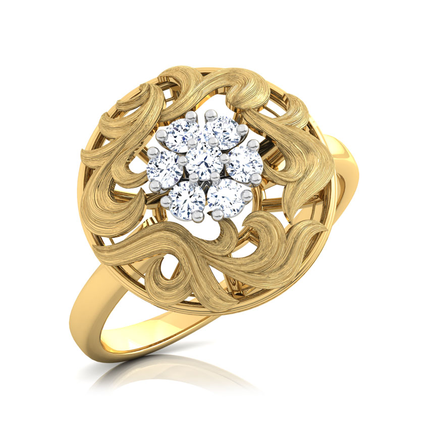 Ornate Cluster Ring