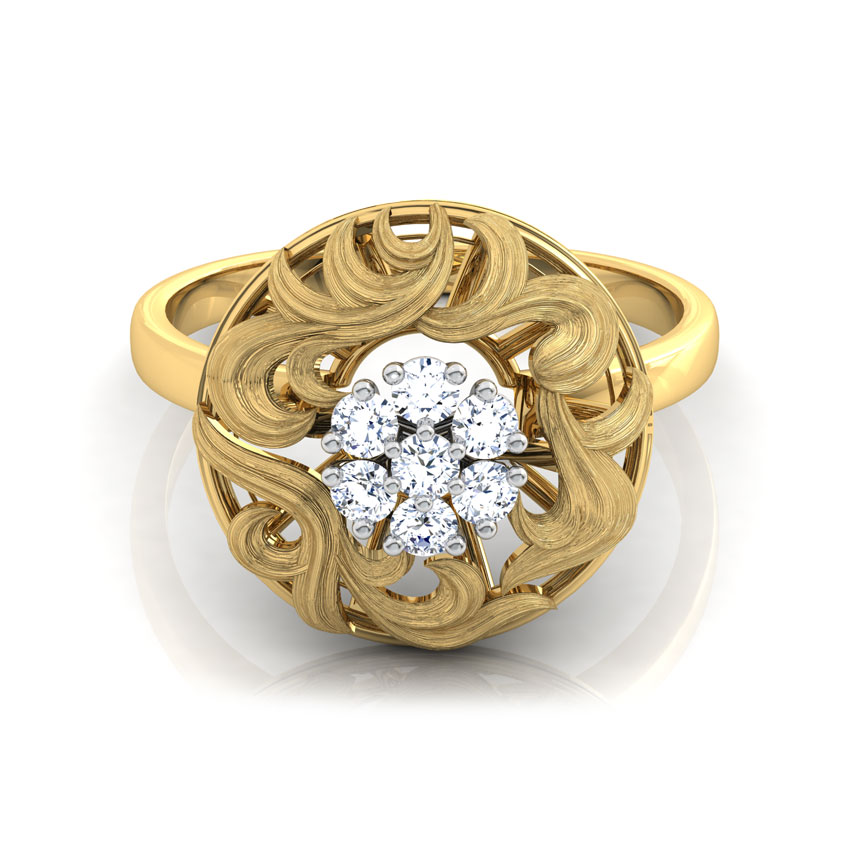 Ornate Cluster Diamond Ring Ornate Cluster Diamond Ring