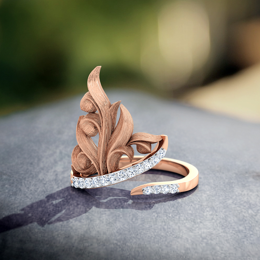 Flame Diamond Ring Flame Diamond Ring