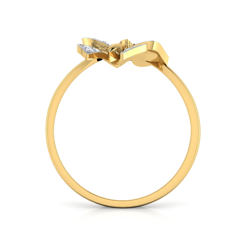 Butterfly Swarm Diamond Ring