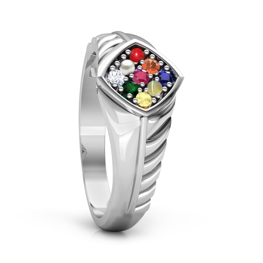 Aditya Navratna Diamond Ring for Him Aditya Navratna Diamond Ring for Him