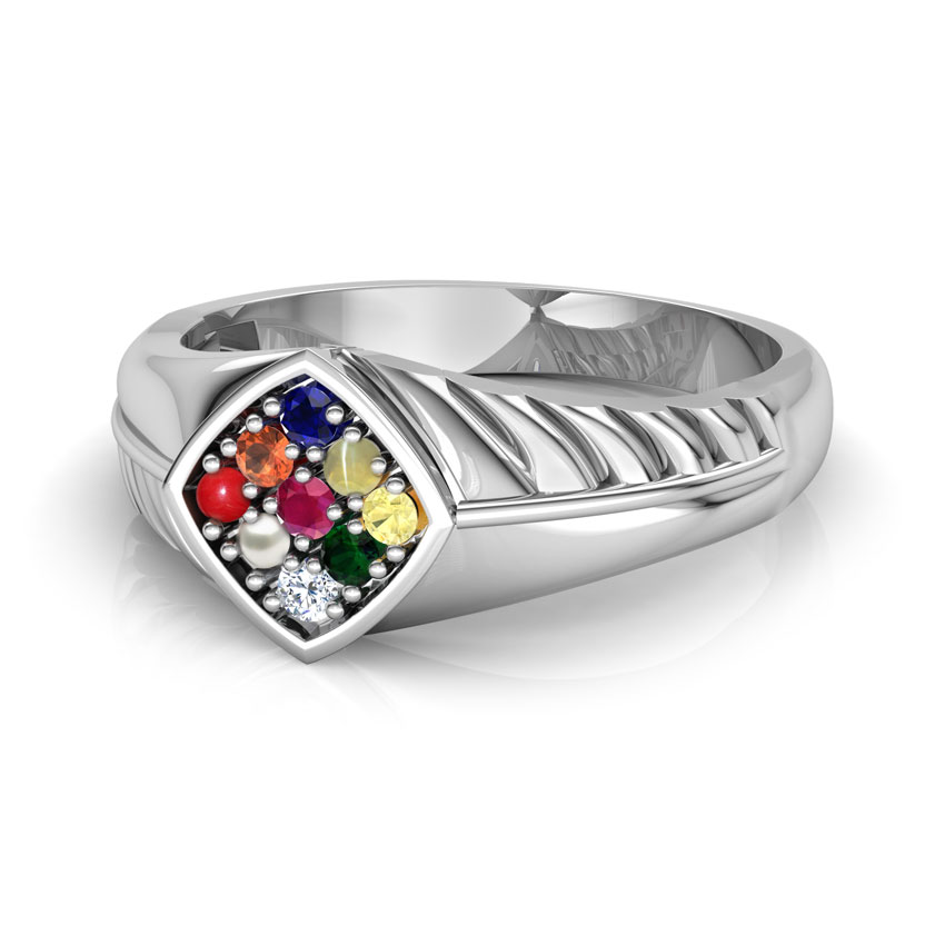 Aditya Navratna Diamond Ring for Him Aditya Navratna Diamond Ring for Him