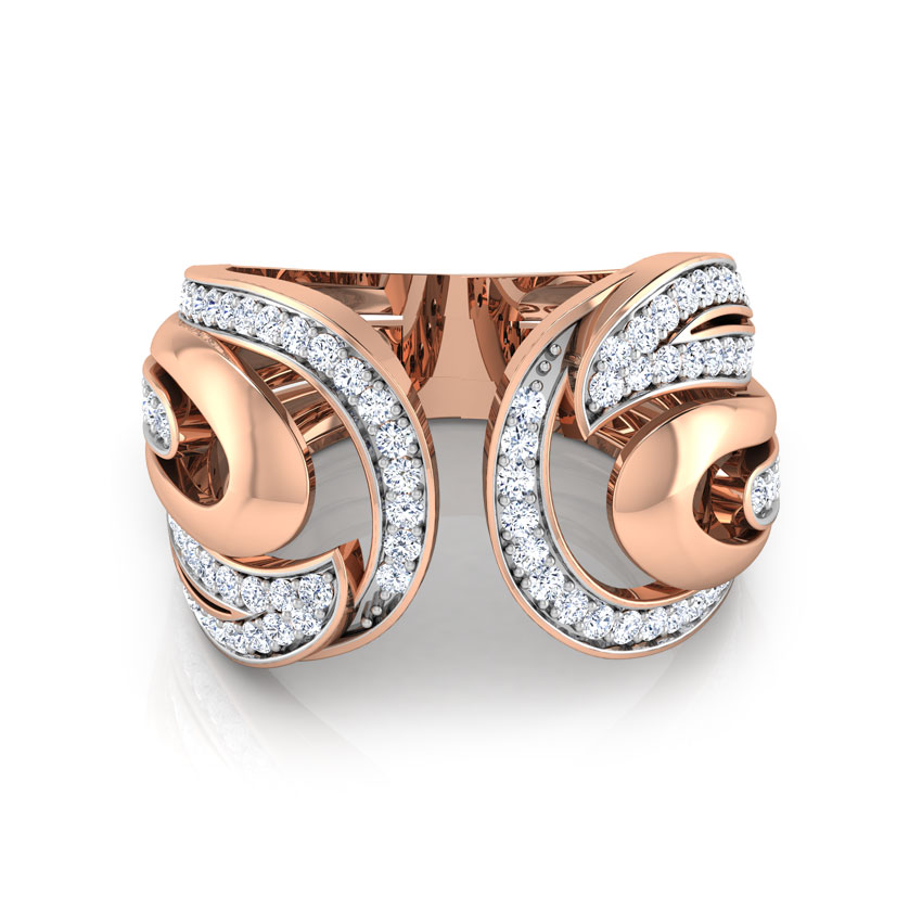 Crescent Fashion Diamond Ring Crescent Fashion Diamond Ring