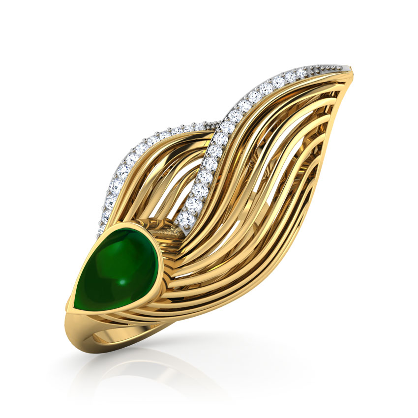 Feather Dune Ring