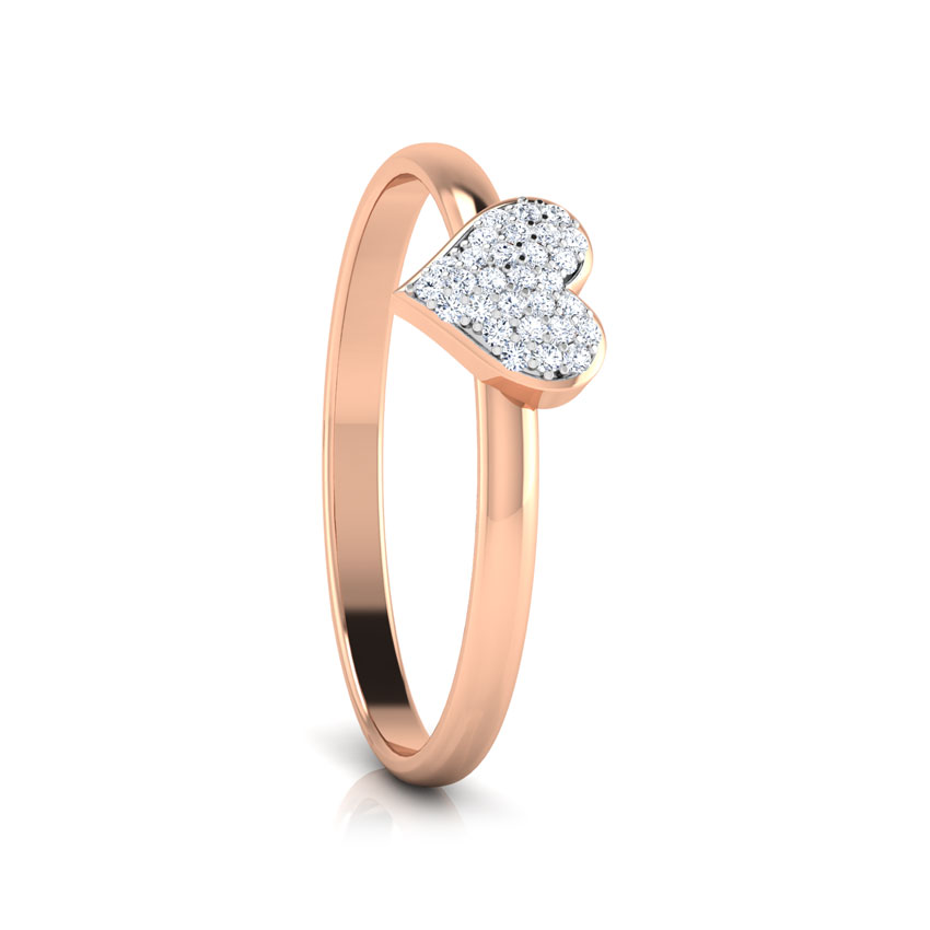 Radiant Heart Diamond Ring