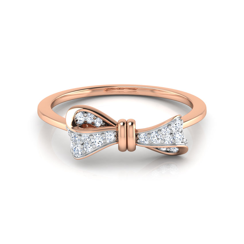 Delicate Bow Diamond Ring Delicate Bow Diamond Ring