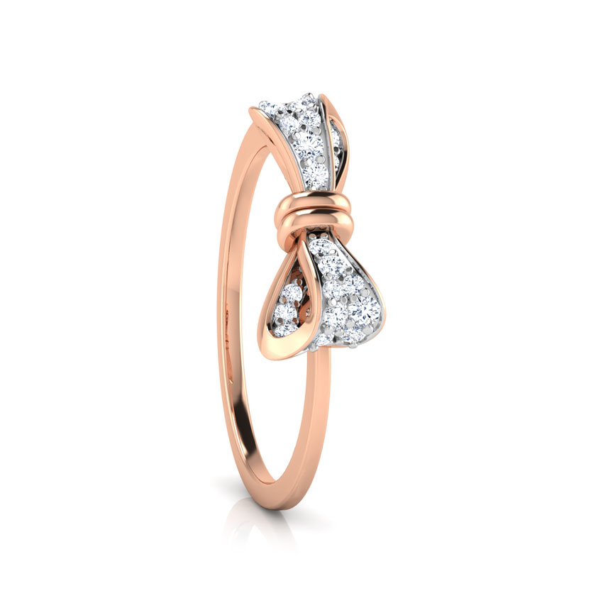 Delicate Bow Diamond Ring Delicate Bow Diamond Ring