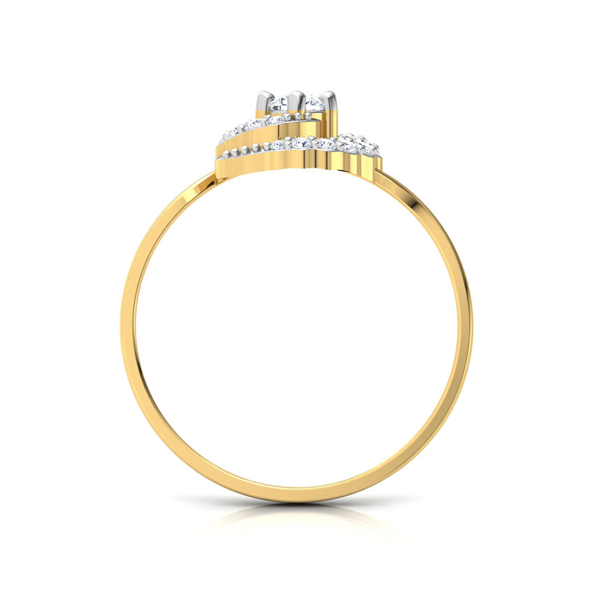 Star in Swirl Ring Star in Swirl Ring
