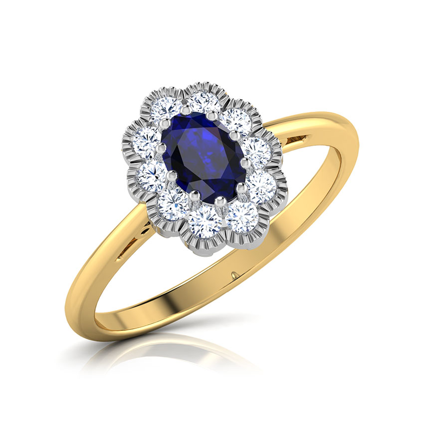 Dazzle Cluster Ring