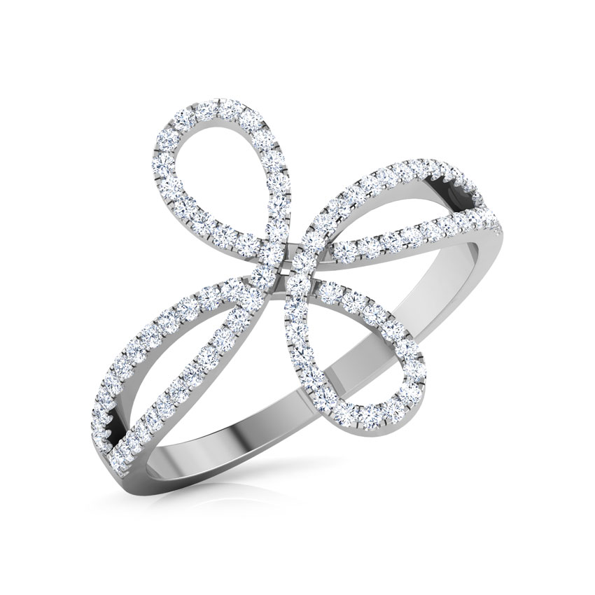 Twine Infinity Ring