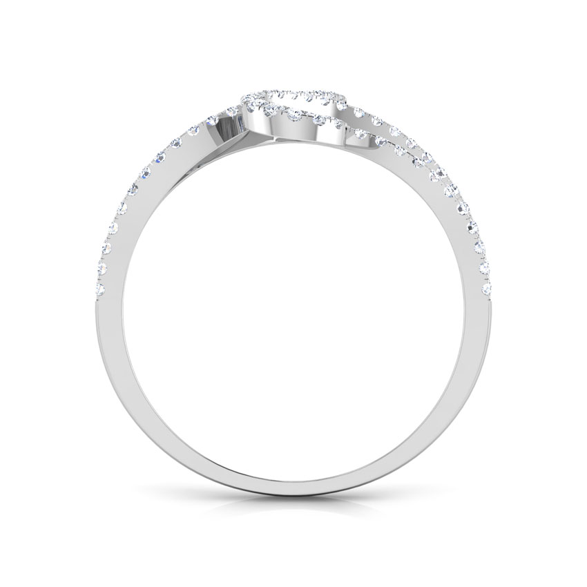 Twine Infinity Diamond Ring