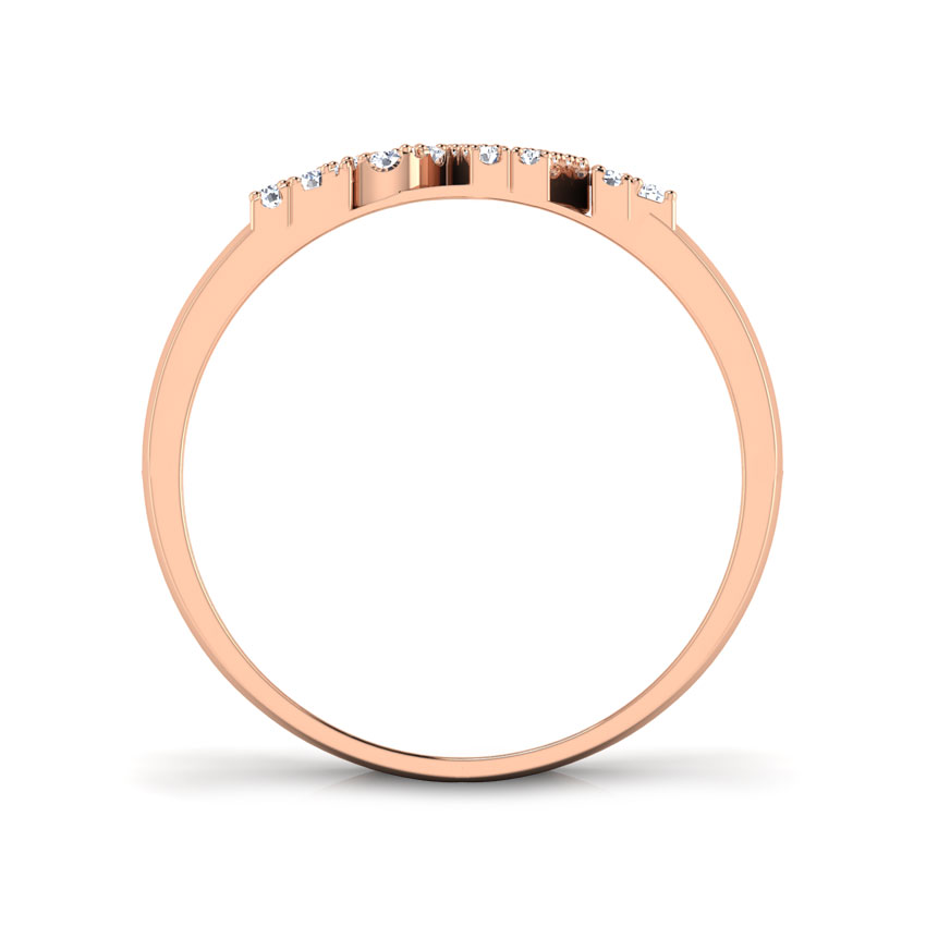 Love Studded Diamond Band Love Studded Diamond Band
