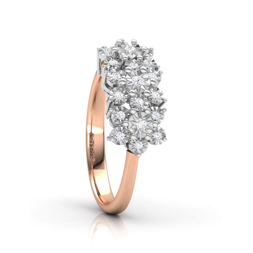 Clump Miracle Plate Diamond Ring Clump Miracle Plate Diamond Ring