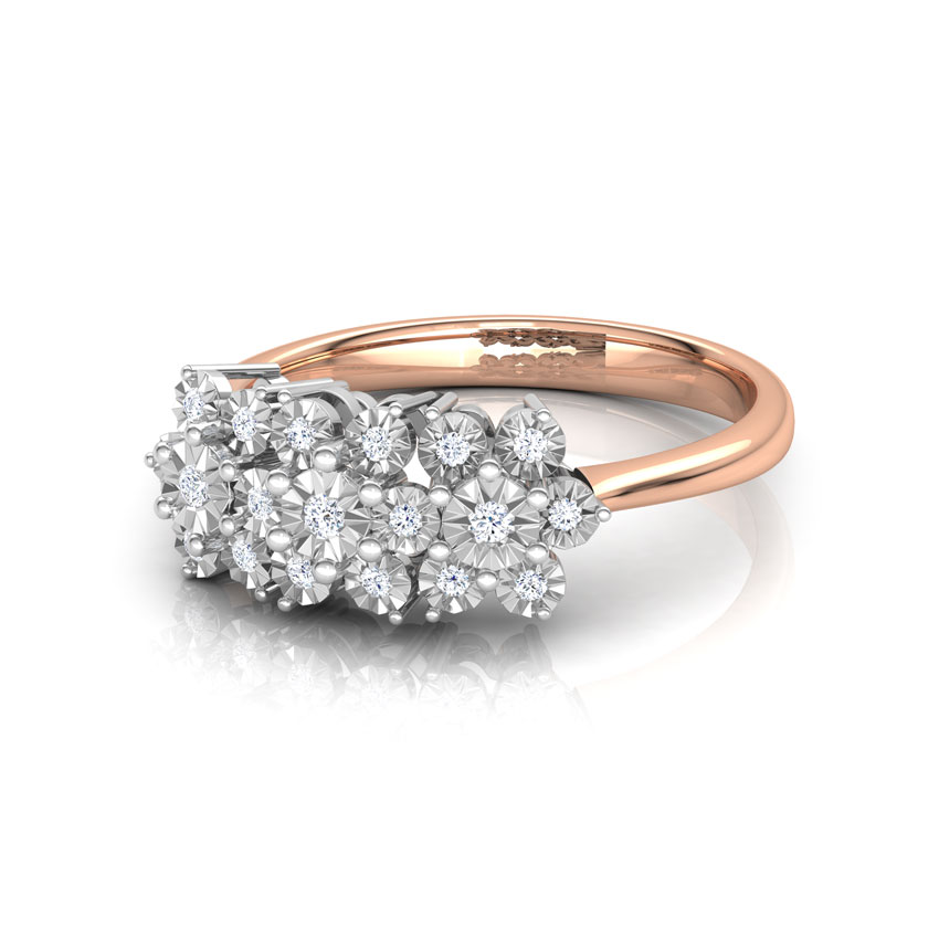 Clump Miracle Plate Diamond Ring Clump Miracle Plate Diamond Ring