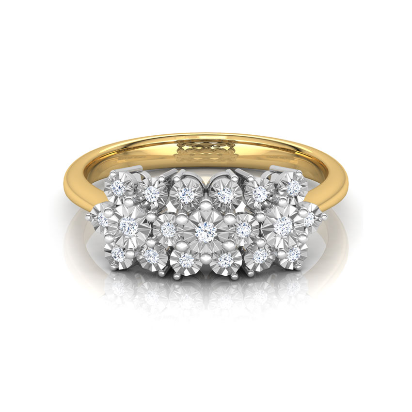 Clump Miracle Plate Diamond Ring Clump Miracle Plate Diamond Ring