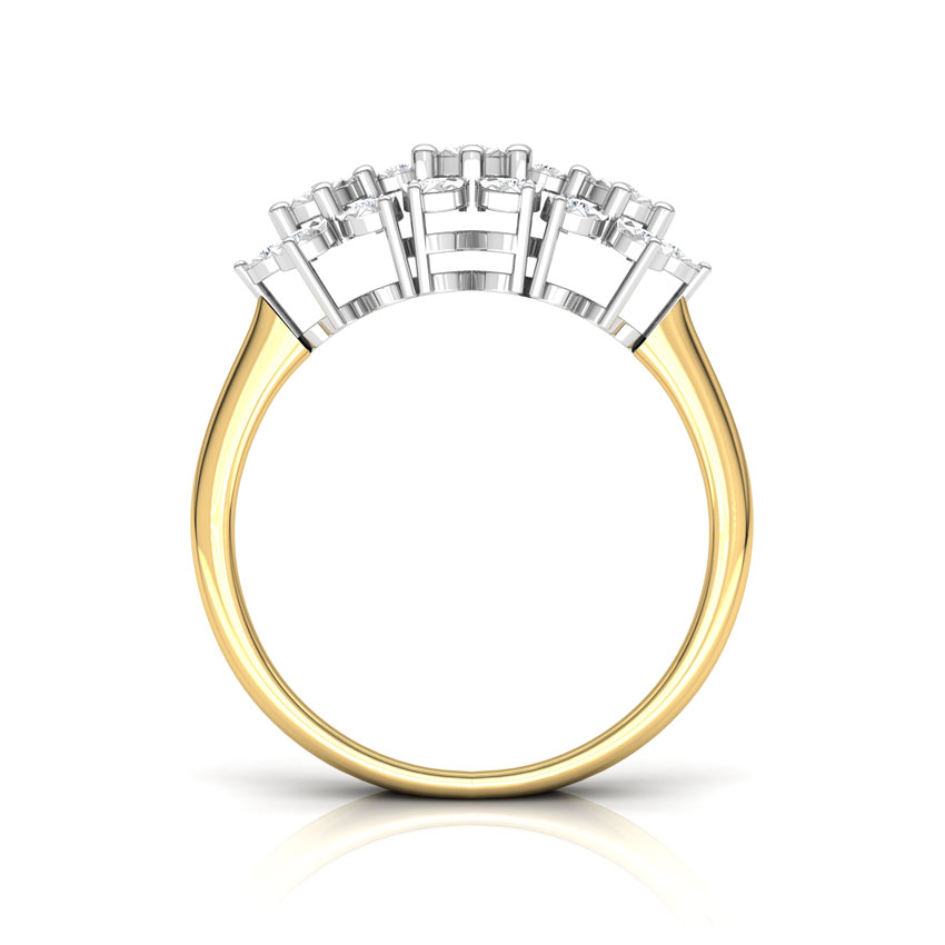 Clump Miracle Plate Diamond Ring Clump Miracle Plate Diamond Ring