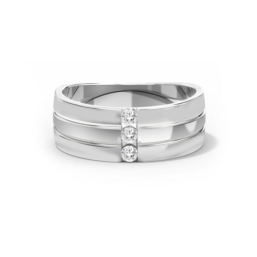 Scott Grooved Diamond Band Scott Grooved Diamond Band