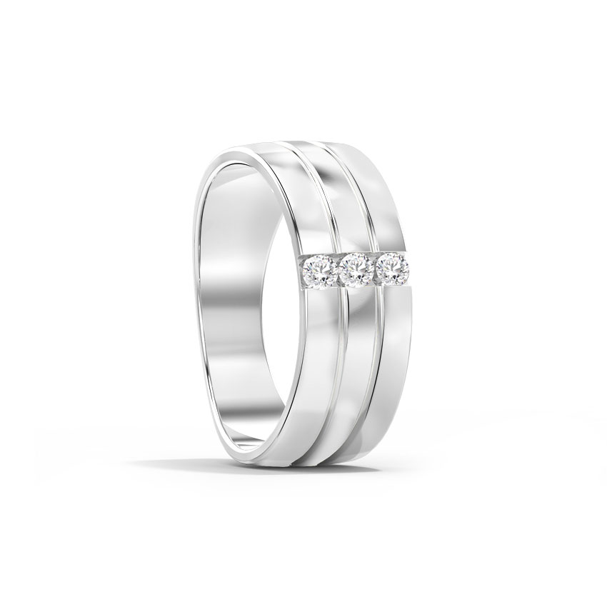 Scott Grooved Diamond Band Scott Grooved Diamond Band