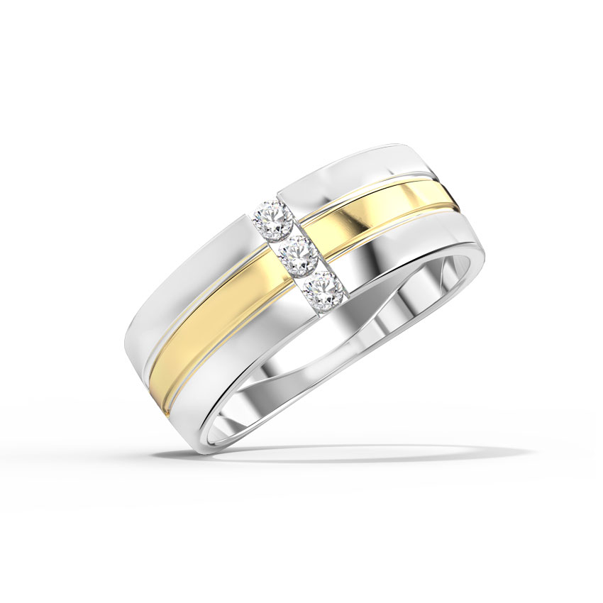 Scott Grooved Diamond Band Scott Grooved Diamond Band
