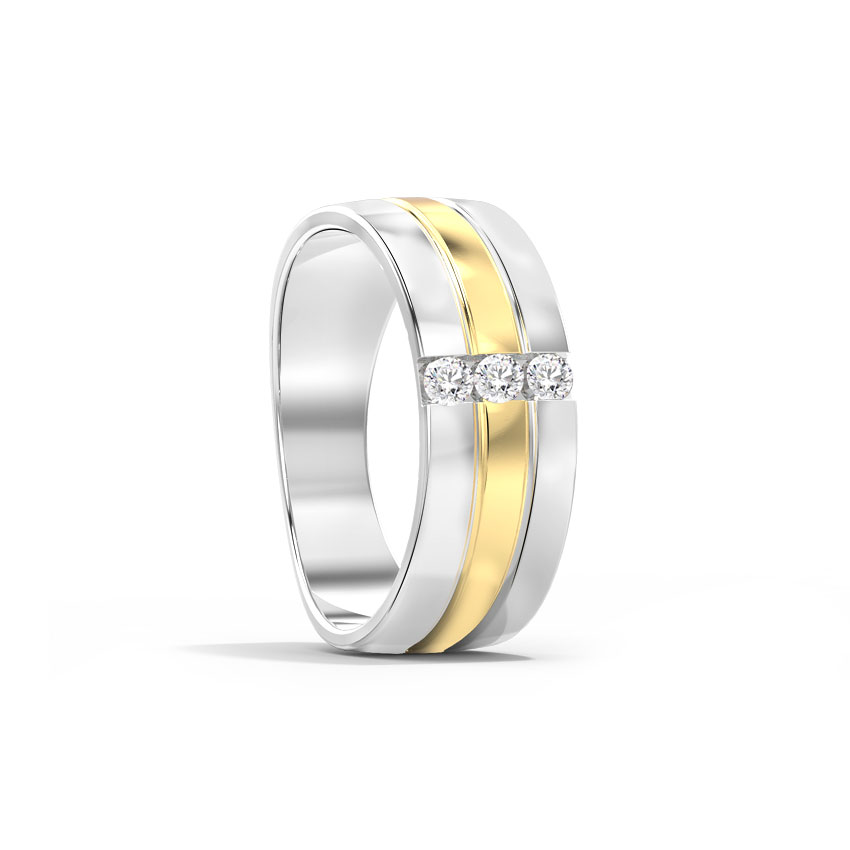 Scott Grooved Diamond Band Scott Grooved Diamond Band