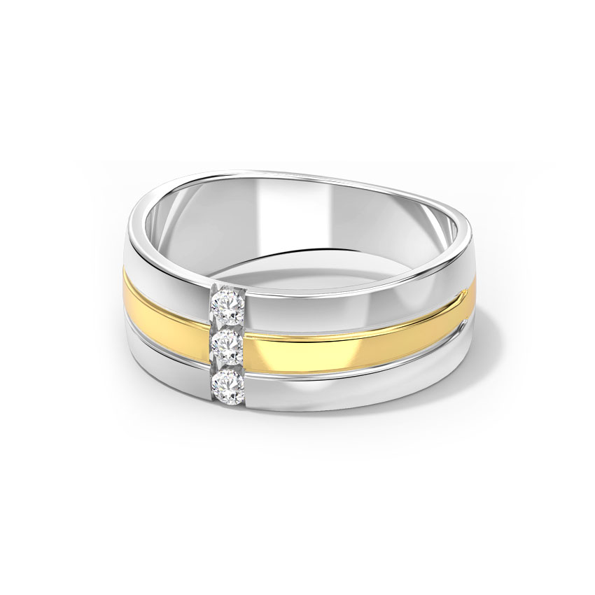 Scott Grooved Diamond Band Scott Grooved Diamond Band
