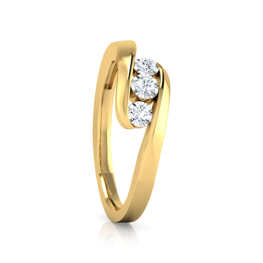 Tri Miracle Plate Ring