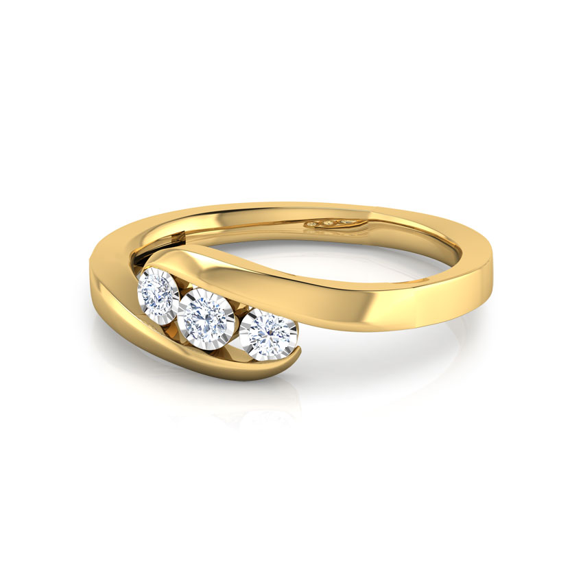 Tri Miracle Plate Ring