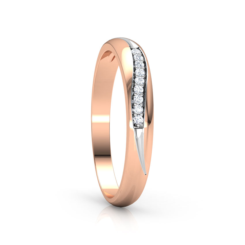 Linear Wave Diamond Ring Linear Wave Diamond Ring
