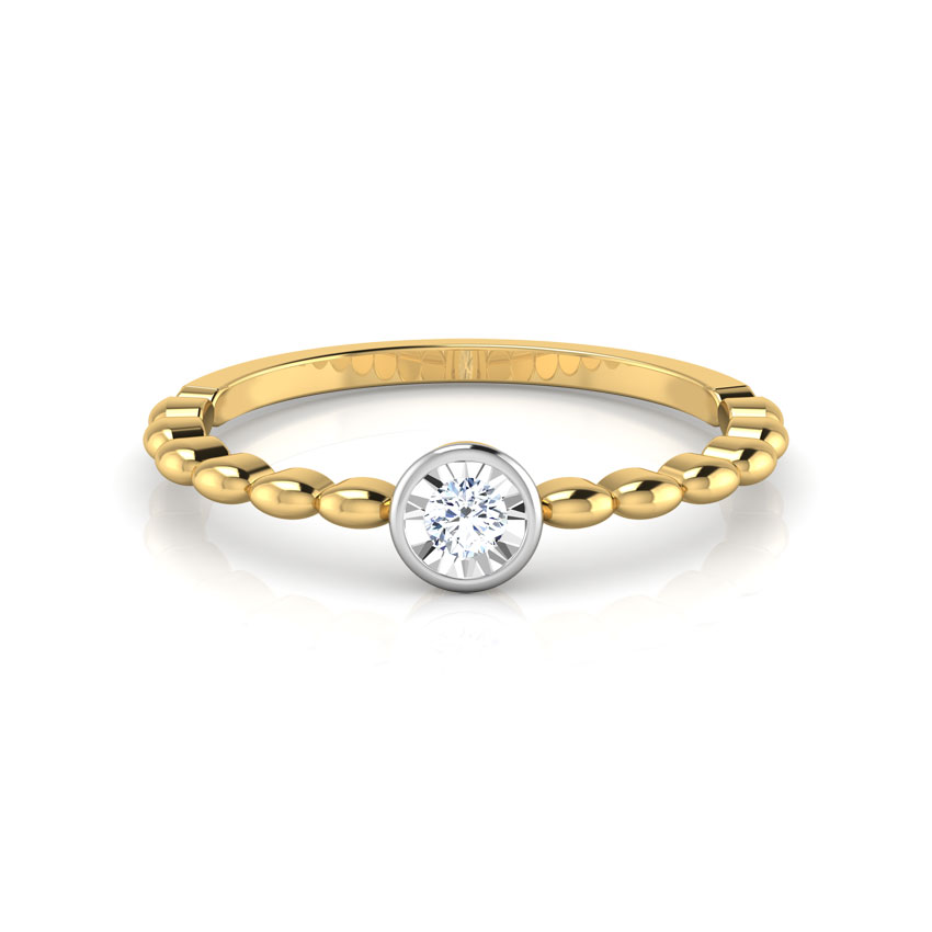 Orb Miracle Plate Diamond Ring