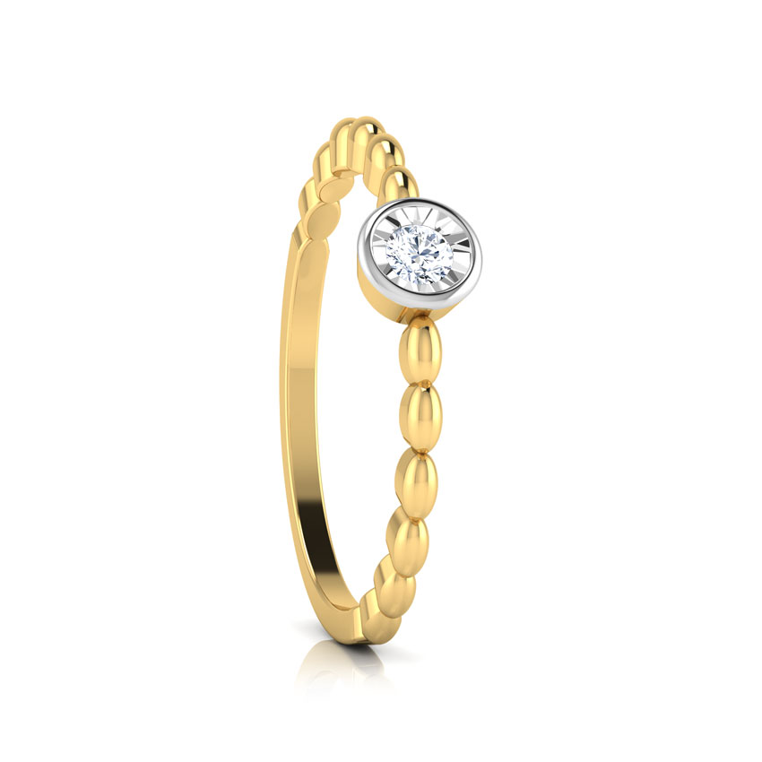 Orb Miracle Plate Diamond Ring