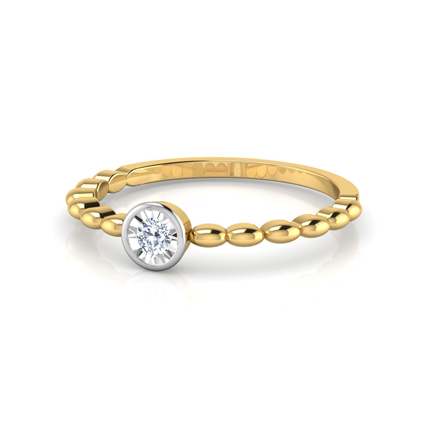 Orb Miracle Plate Diamond Ring