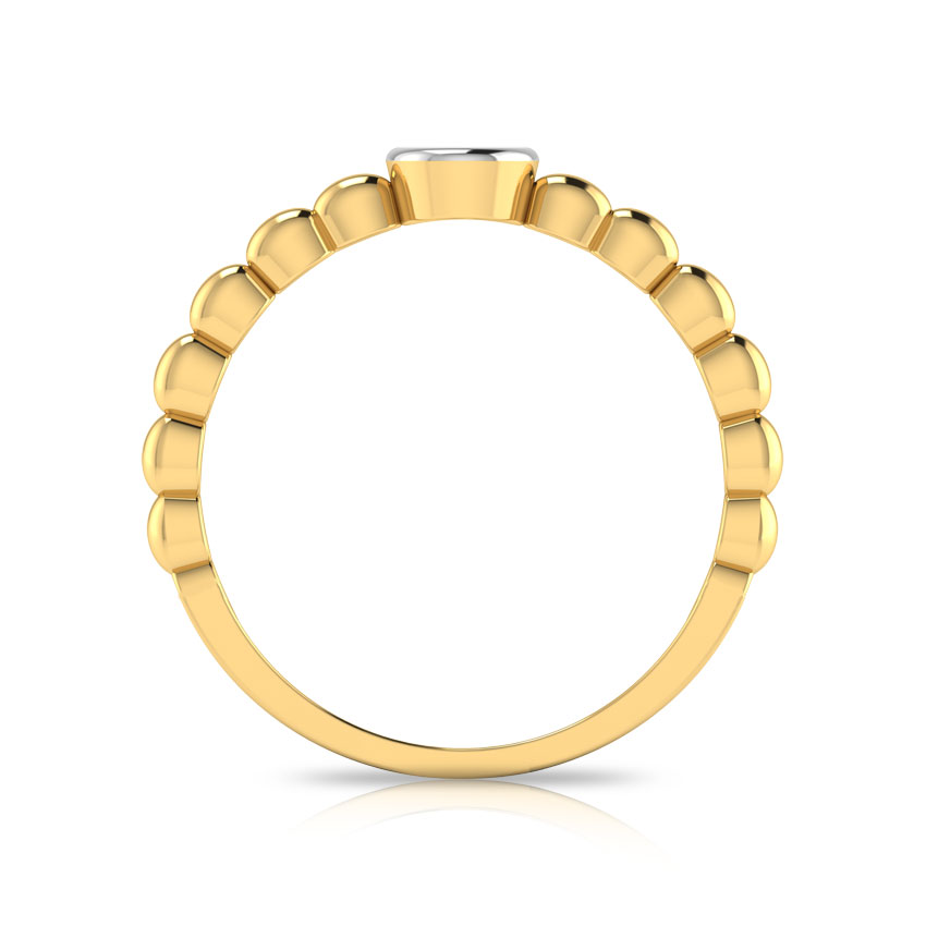 Orb Miracle Plate Diamond Ring