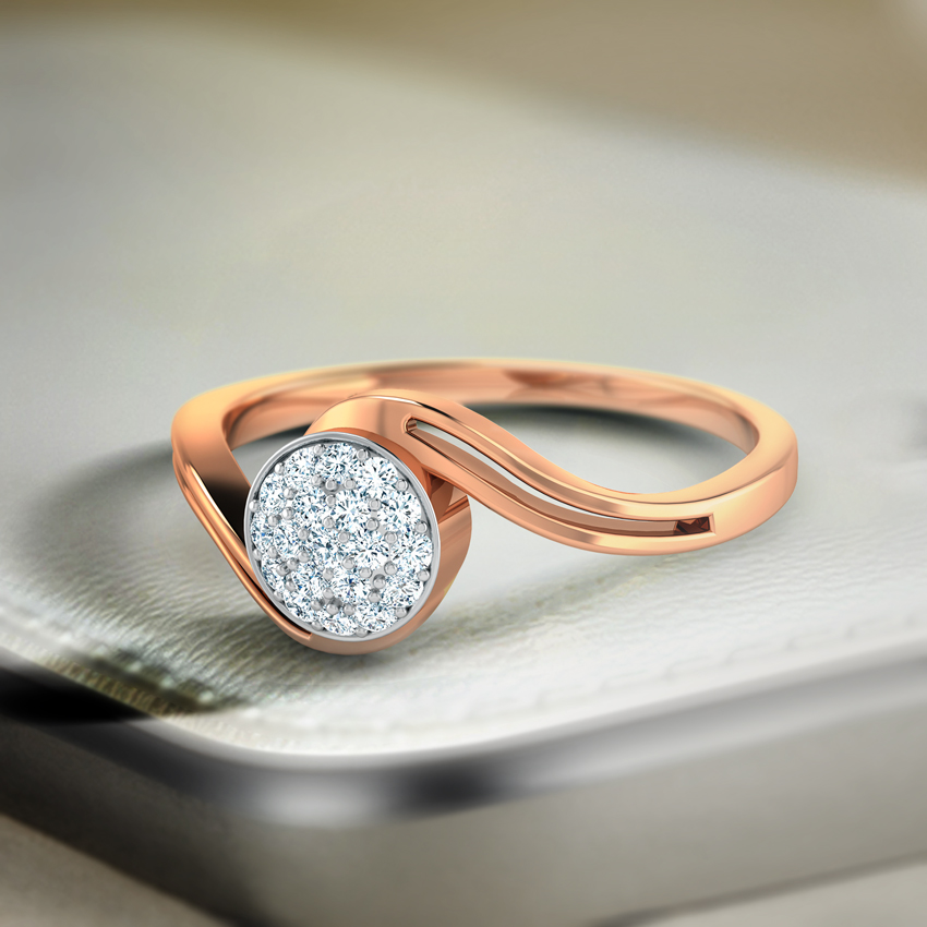 Clustered Orb Diamond Ring Clustered Orb Diamond Ring