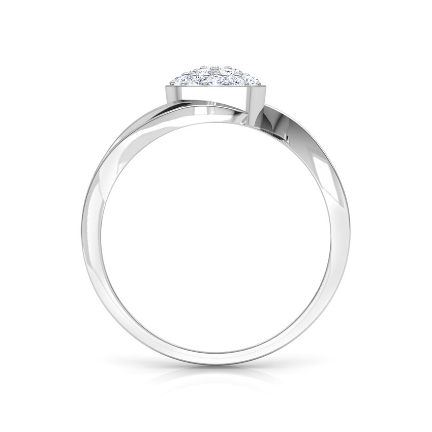 Clustered Orb Diamond Ring