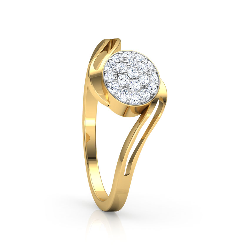 Clustered Orb Diamond Ring Clustered Orb Diamond Ring