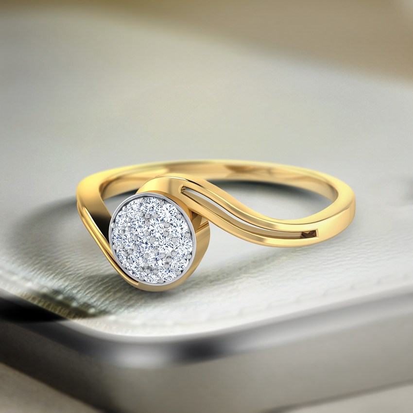 Clustered Orb Diamond Ring Clustered Orb Diamond Ring