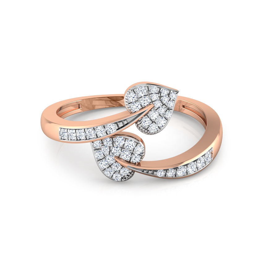Betel Leaf Diamond Ring