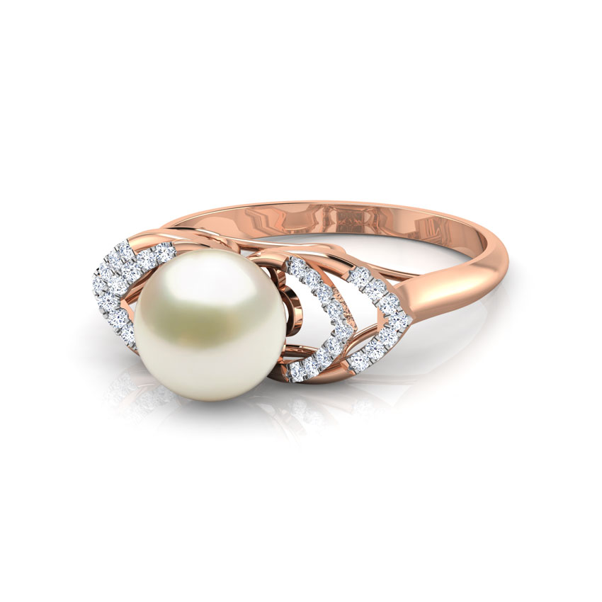 Gracious Pearl Diamond Ring Gracious Pearl Diamond Ring