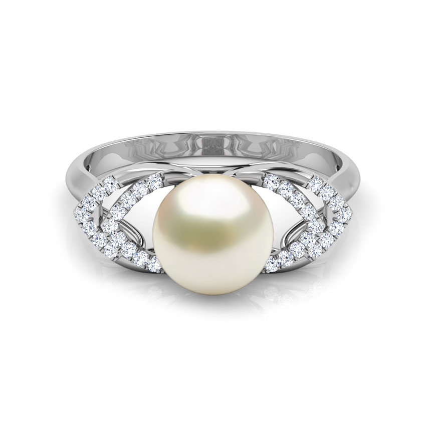 Gracious Pearl Diamond Ring Gracious Pearl Diamond Ring