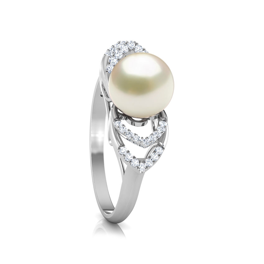 Gracious Pearl Diamond Ring Gracious Pearl Diamond Ring
