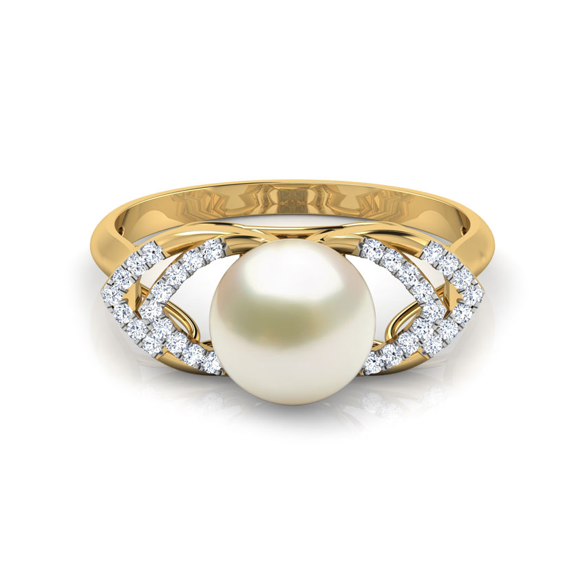 Gracious Pearl Diamond Ring Gracious Pearl Diamond Ring
