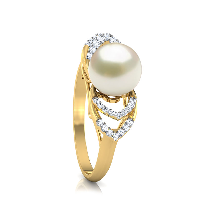 Gracious Pearl Diamond Ring Gracious Pearl Diamond Ring