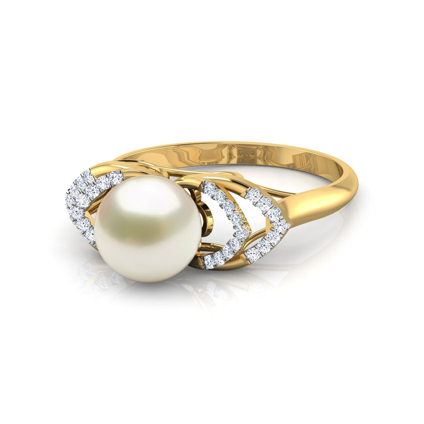 Gracious Pearl Diamond Ring Gracious Pearl Diamond Ring