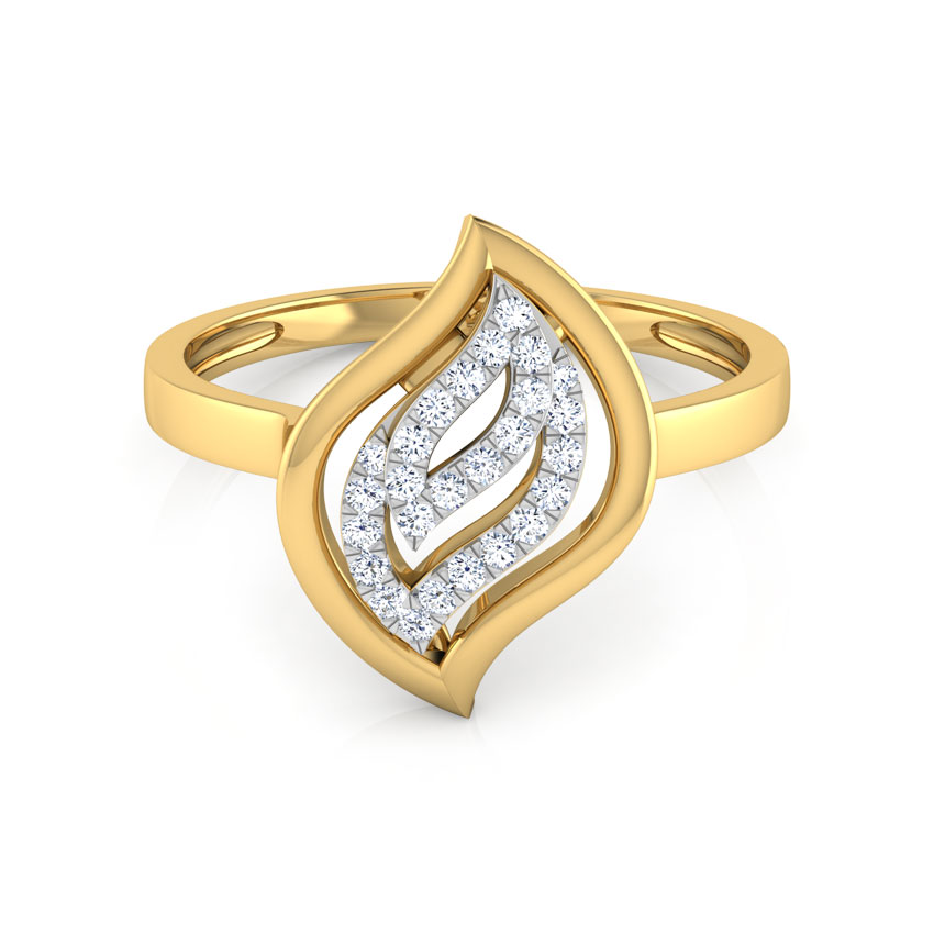 Leaf in Leaf Ring Leaf in Leaf Ring