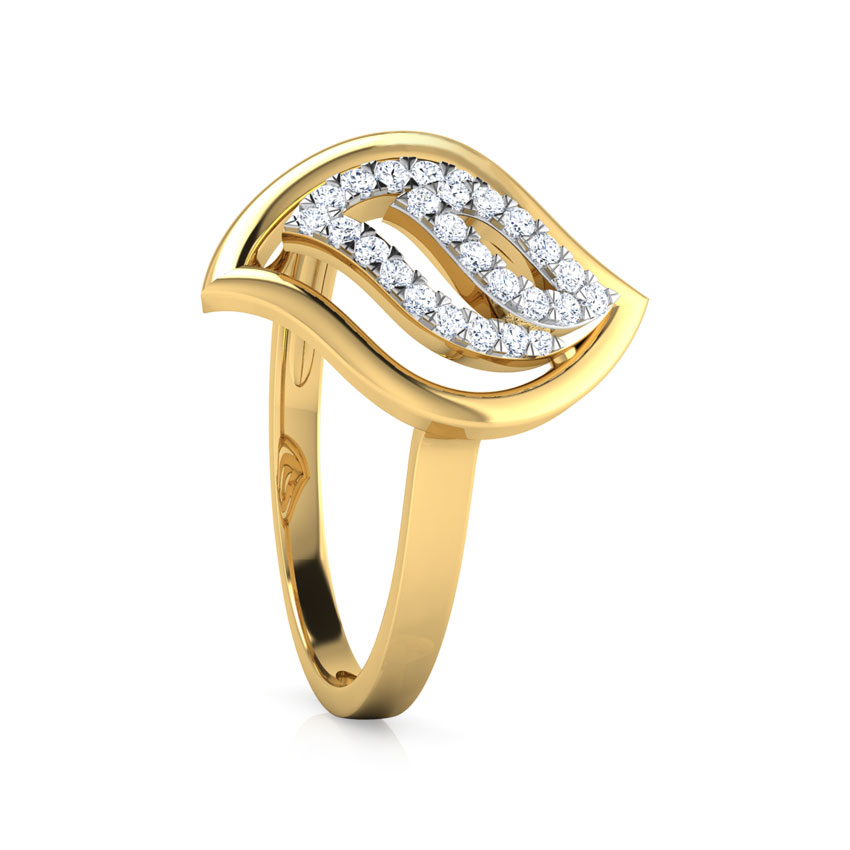 Leaf in Leaf Ring Leaf in Leaf Ring