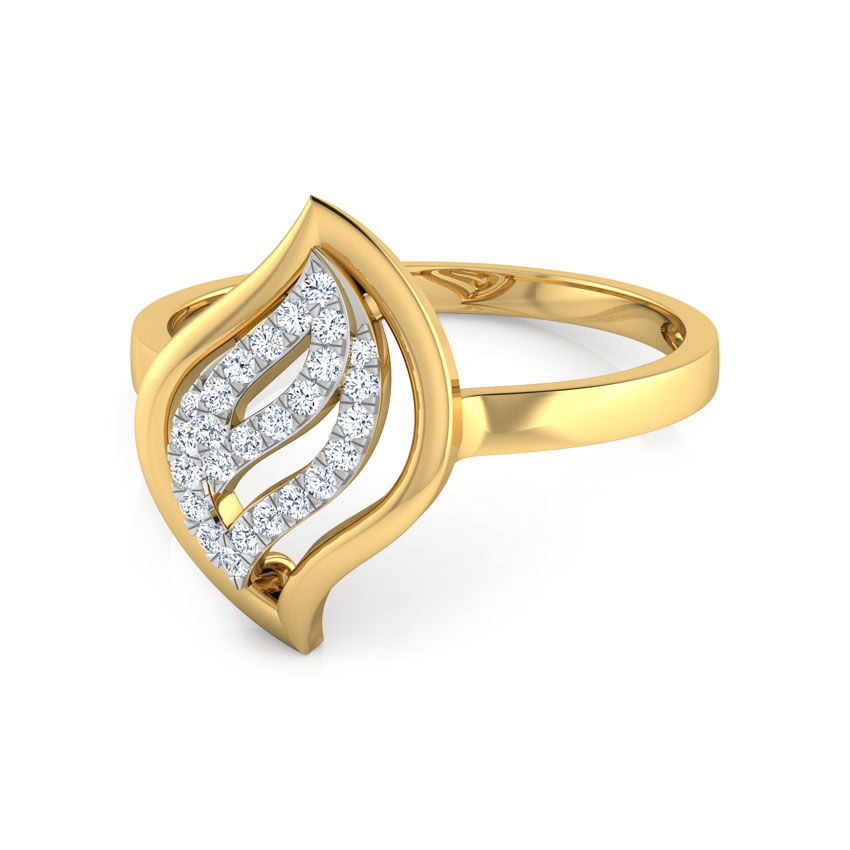 Leaf in Leaf Ring Leaf in Leaf Ring