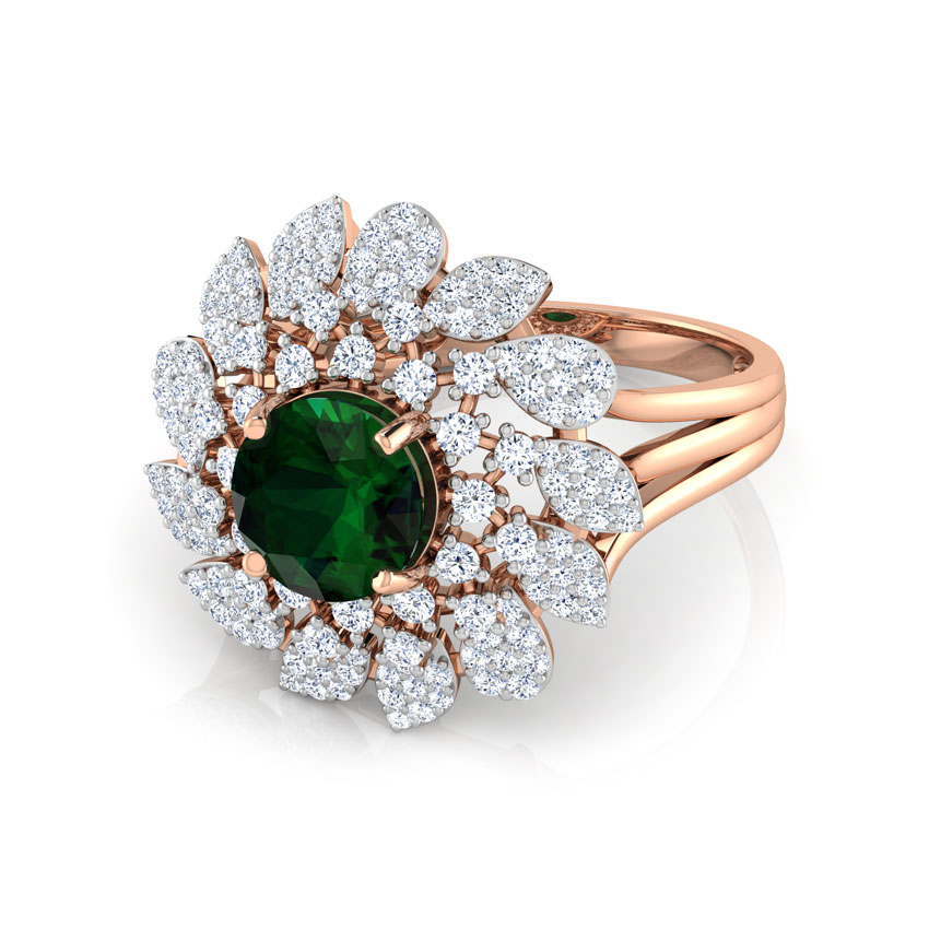 Charming Frond Diamond Ring Charming Frond Diamond Ring