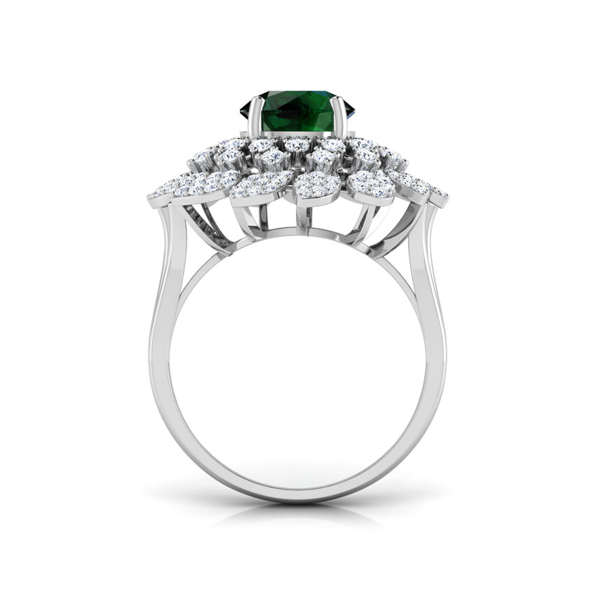 Charming Frond Diamond Ring Charming Frond Diamond Ring